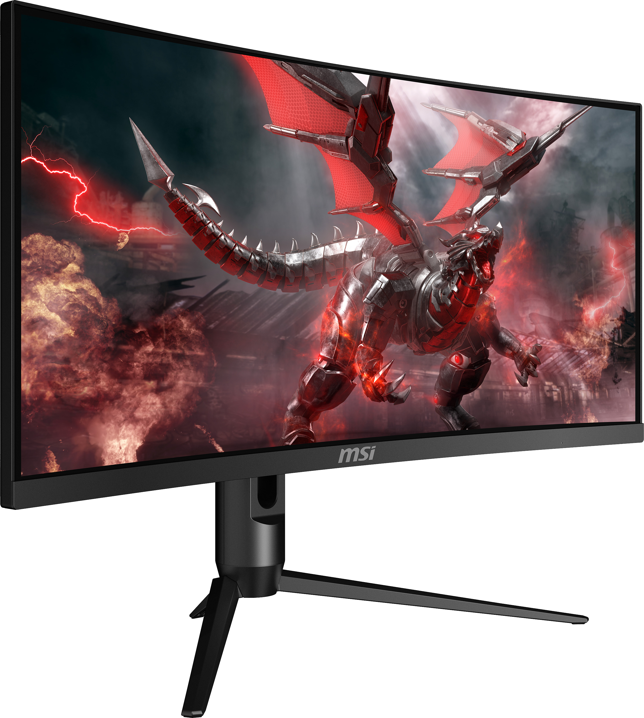 MSI OPTIX MAG301CR2DE Curved 29,5 Zoll  WQHD  Gaming Monitor  1 ms Reaktionszeit  