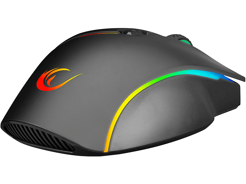 RAMPAGE SMX-G39 COMFORT Usb 8 Makro + Extra Atış Tuşlu 7200dpi RGB Ledli Gaming Oyuncu Mouse Siyah_3