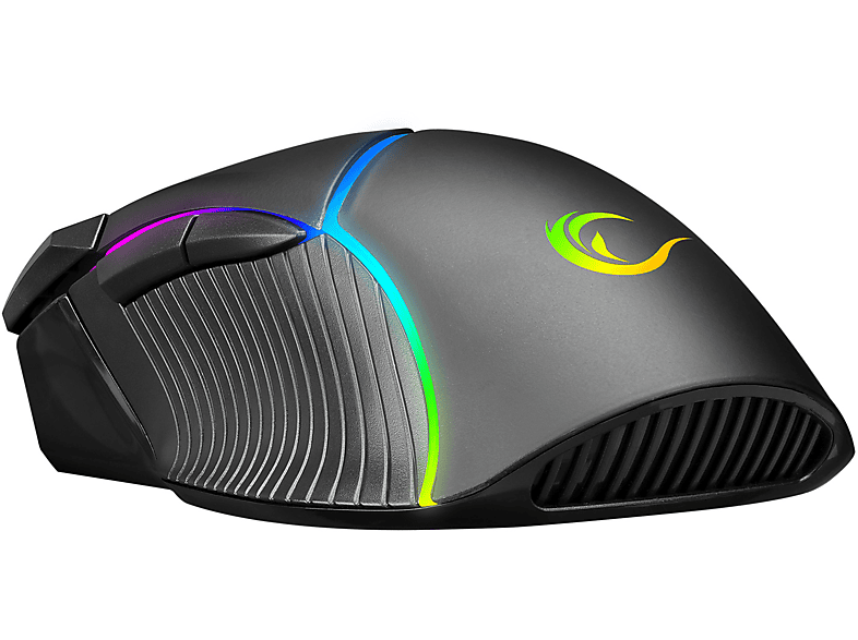 RAMPAGE SMX-G39 COMFORT Usb 8 Makro + Extra Atış Tuşlu 7200dpi RGB Ledli Gaming Oyuncu Mouse Siyah_4