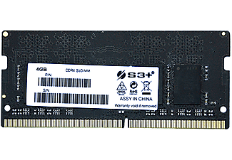 MEMORIA S3+ 4GB SODIMM DDR4 2666MHz