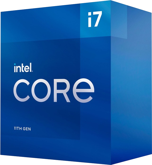 INTEL Core i7-11700 Prozessor, 8C/16T, 2.50-4.90 GHz, 16MB Cache, boxed