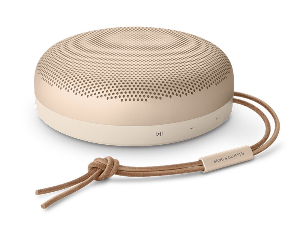 Beosound A1 2.ª generación de bang olufsen altavoz bluetooth resistente agua con gold tone 2nd 60 w 5.1 18