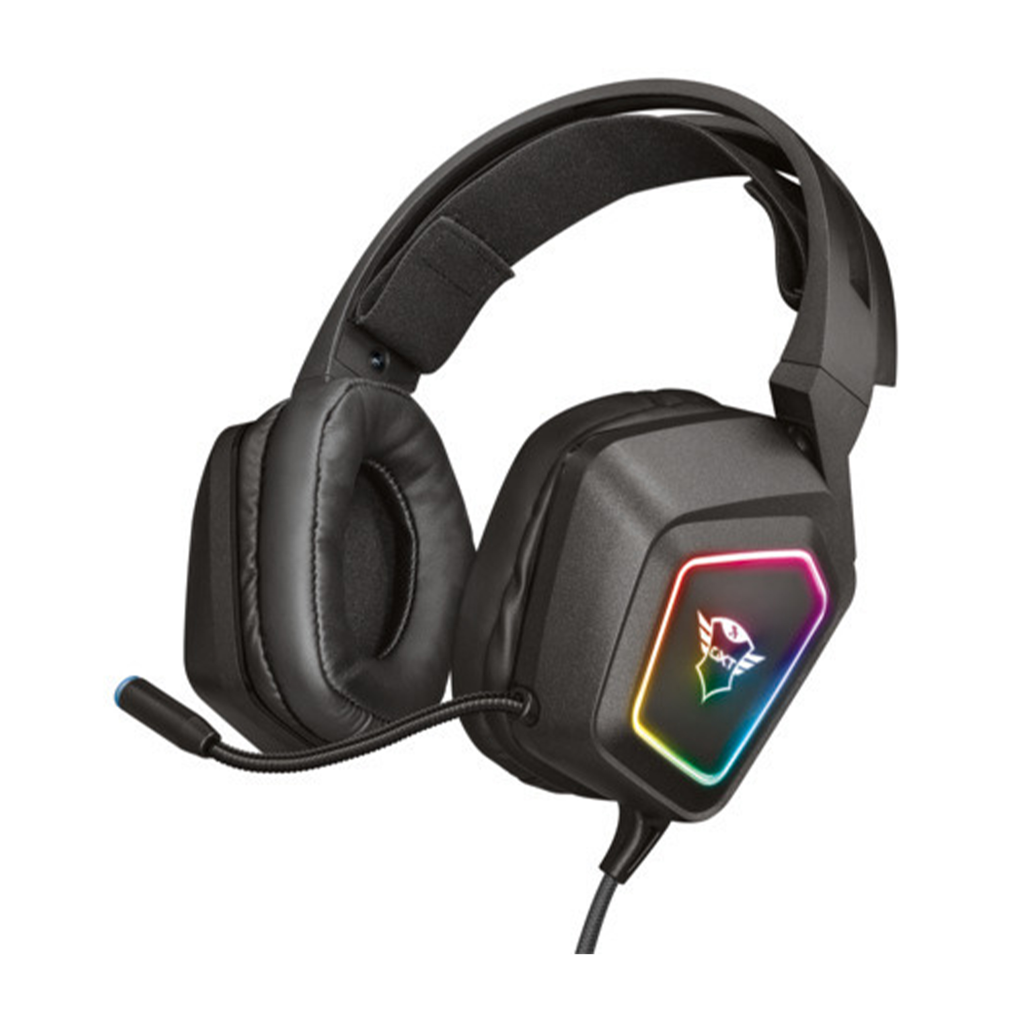 Trust Gxt450 Blizz 7.1 RGB Headset Cuffie, Black