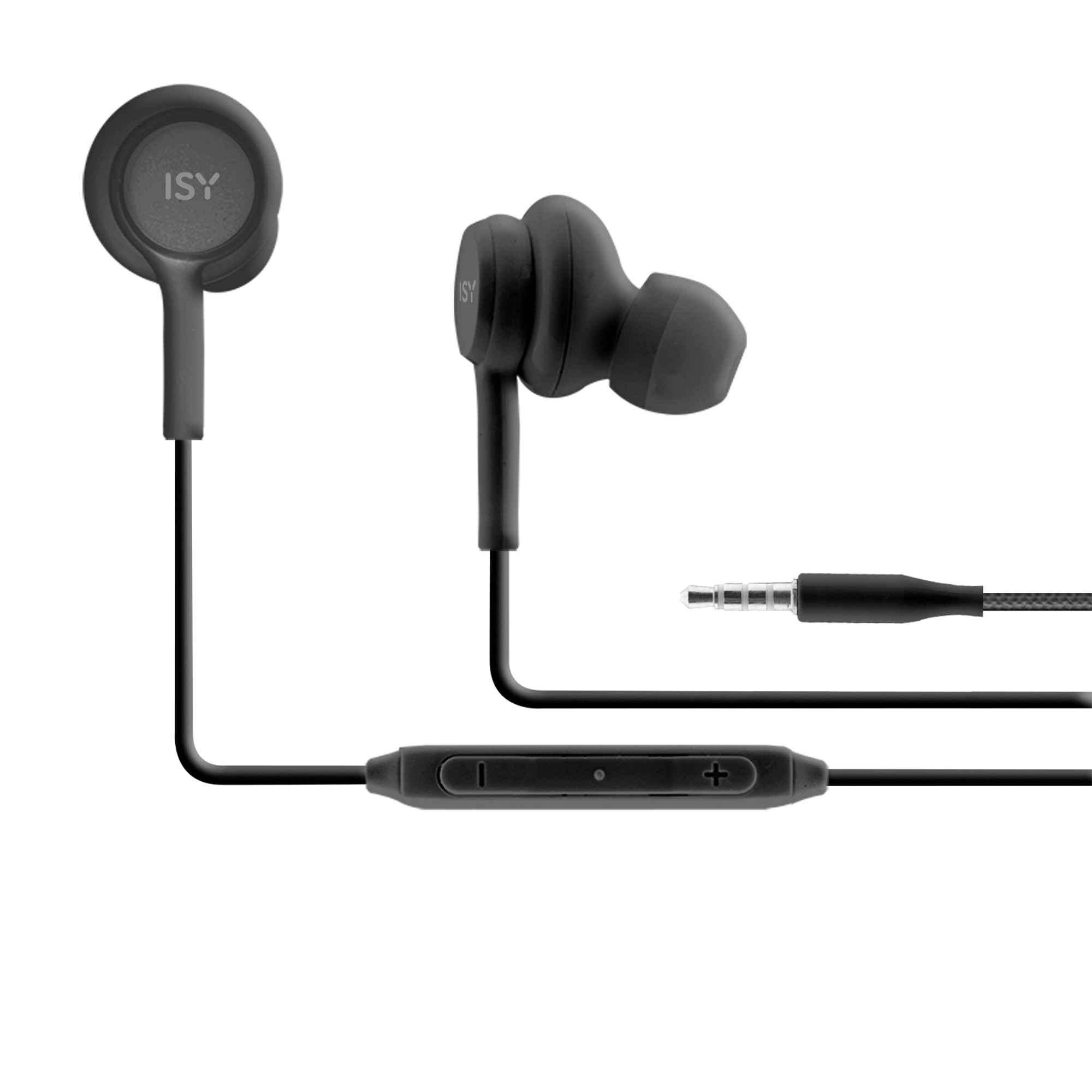 ISY Iie-0001 Auricolari, Nero