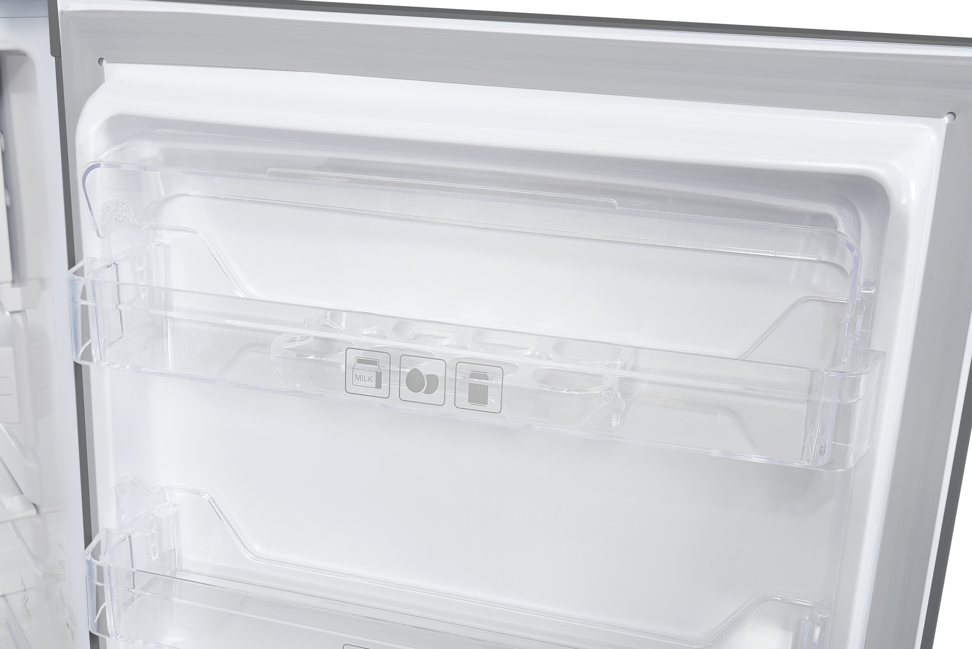 EXQUISIT KS16-4-HE-040D Kühlschrank (109 l, D, 855 mm hoch, Inoxlook)