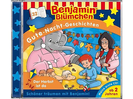 Benjamin Gute Nacht Geschichten - Folge 32: Der Herbst ist da [CD]