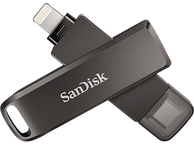 SANDISK iXPAND™ Flash Drive Luxe 64GB, USB-C+Lightning (186552)