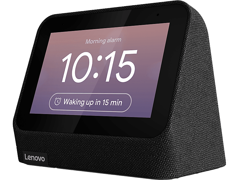 LENOVO Smart Clock 2 Black kopen MediaMarkt