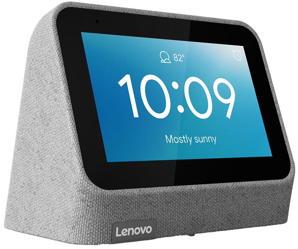 LENOVO Smart Clock 2 Grey + Qi-charger