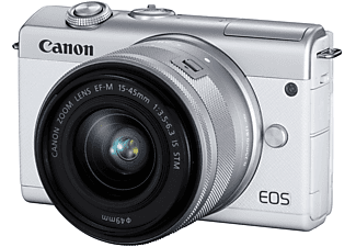 FOTOCAMERA MIRRORLESS CANON EOS M200 WH EF-M15-45mm 