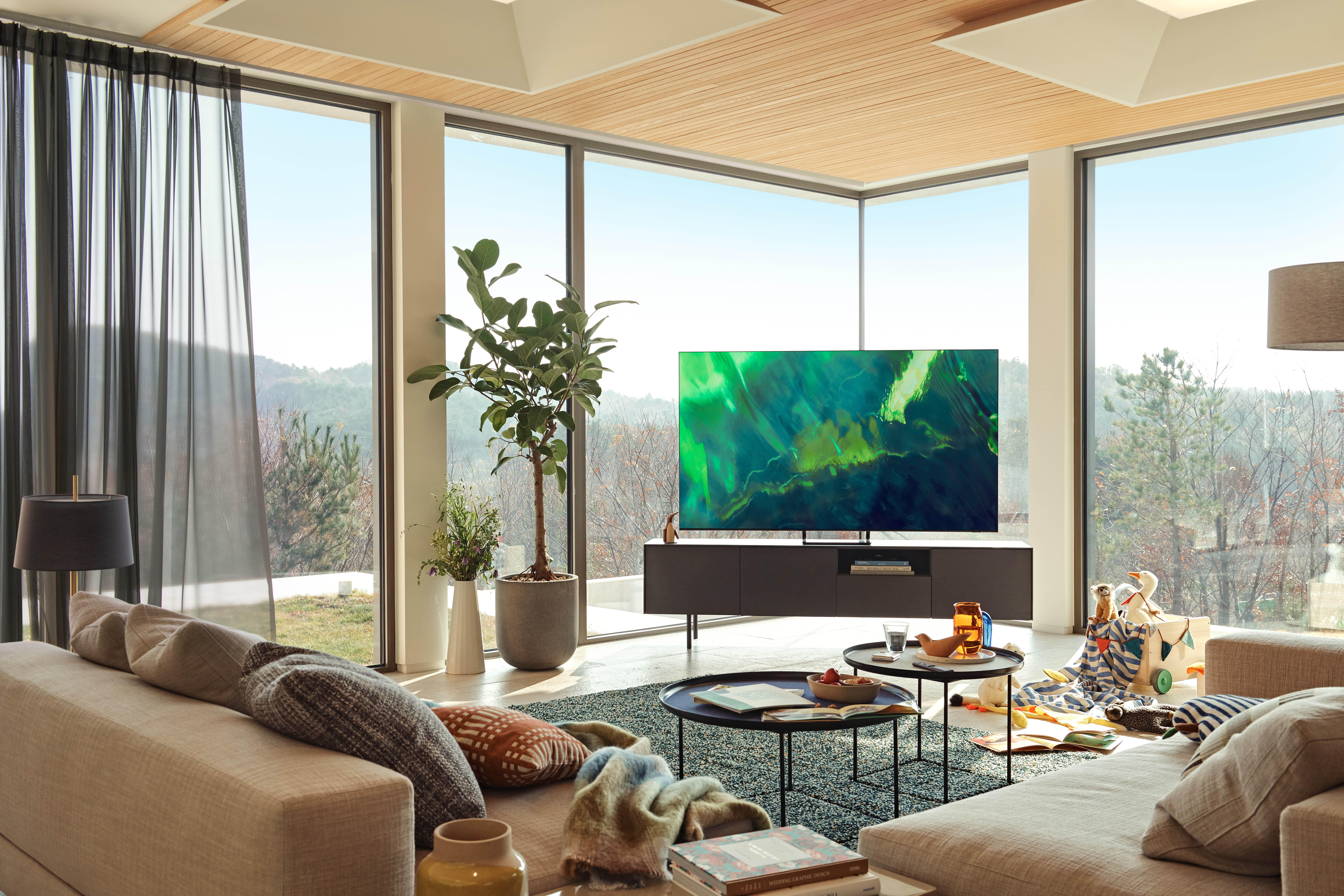 SAMSUNG Q70A (2021) 85 Zoll 4K QLED TV