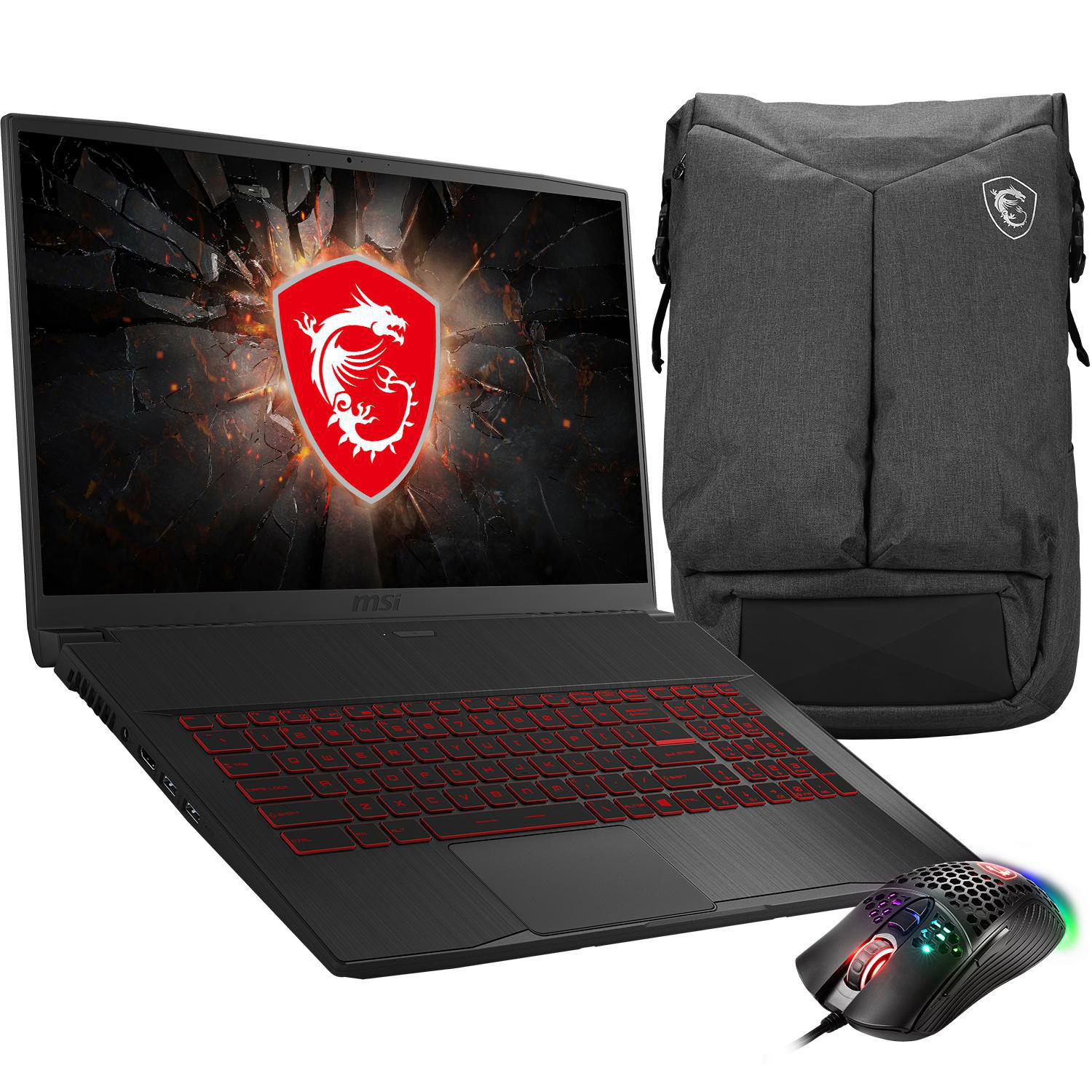 MSI GF75 10SDR Thin - 17,3 Zoll - Intel® Core™ i7 i7-10750H - 16 GB - 512 GB - NVIDIA GeForce® GTX 1650 Ti - Windows 10 Home (64 Bit)
