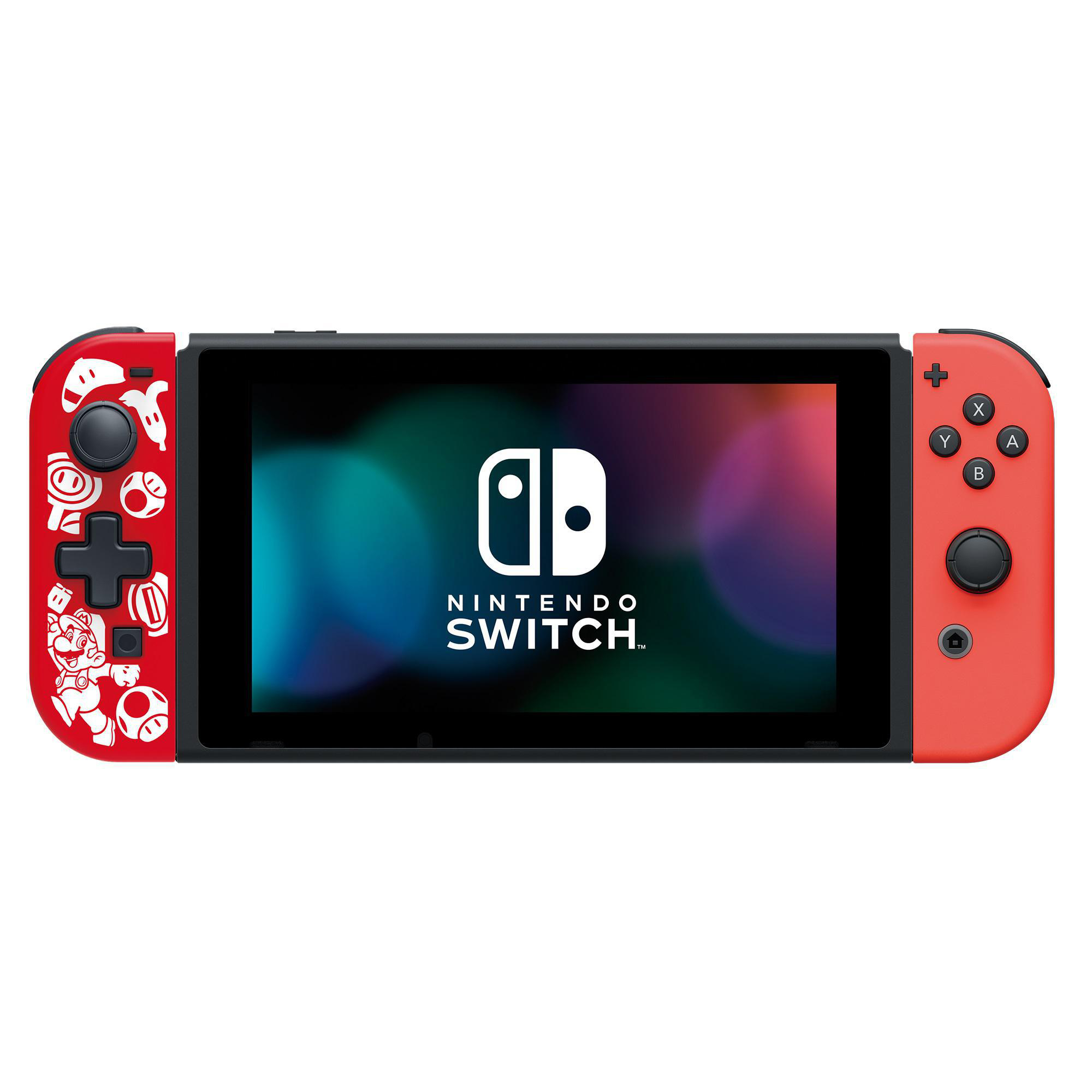 Mario Nintendo HORI Controller Switch D-Pad für - Super Rot
