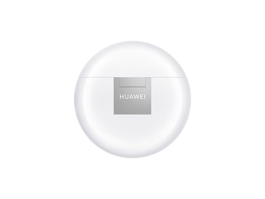 Auriculares True Wireless - Huawei Freebuds 4, De botón, True Wireless, Bluetooth, Cancelación de ruido, Blanco