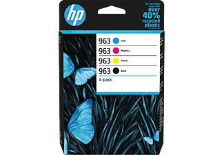HP 963 4er-Pack - Tintenpatrone (Schwarz/Cyan/ Magenta/Gelb)