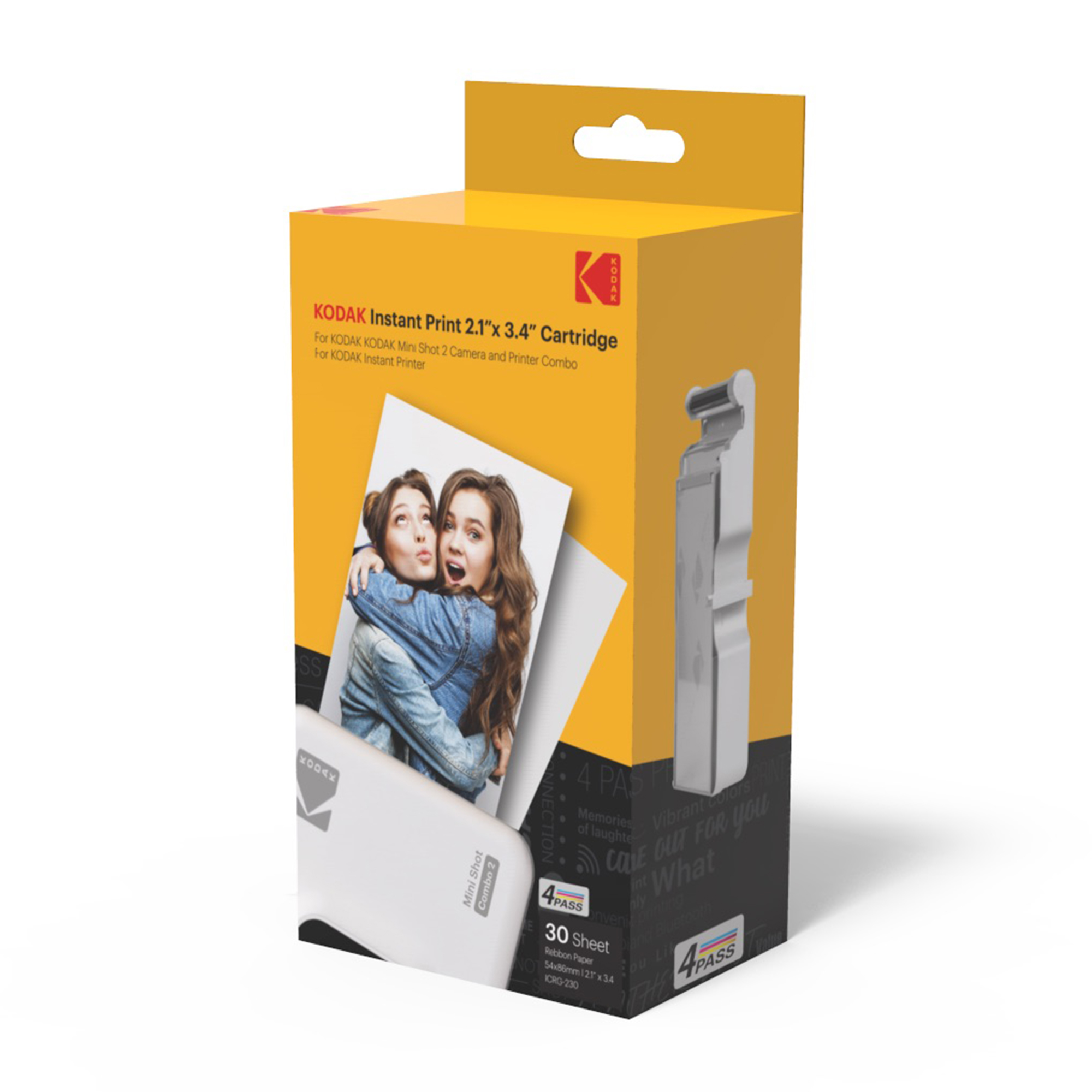 Pellicola Istantanea Kodak Ribbon Cartridge Combo 2