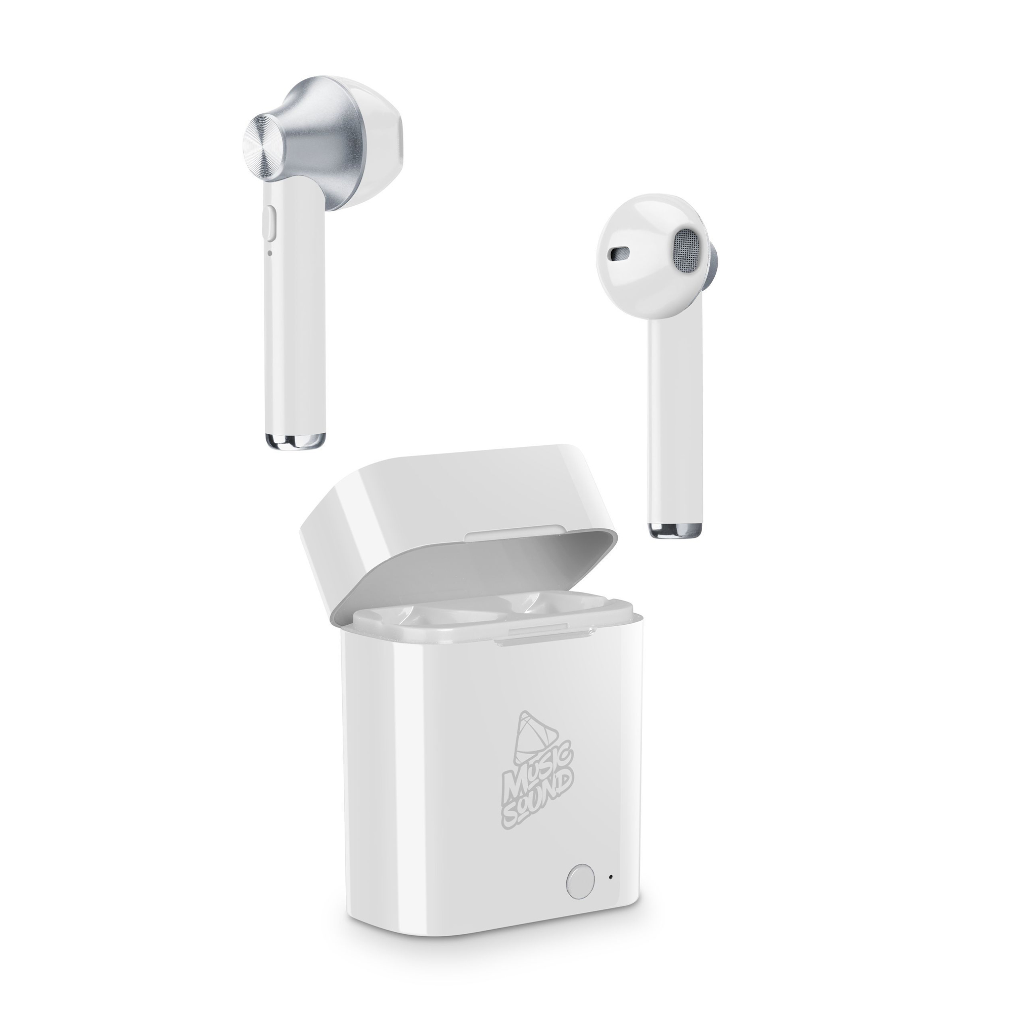 Cellular Line Btmstwsw Auricolari Wireless, Bianco