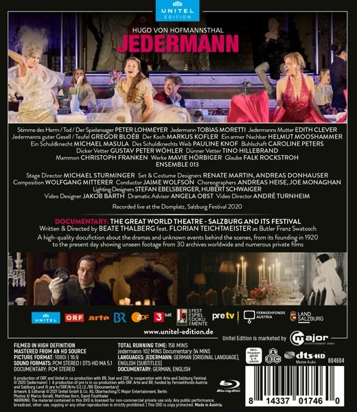 Moretti/Lohmeyer/Peters/Bloéb/Hörbiger/+ - Jedermann  - (Blu-ray)