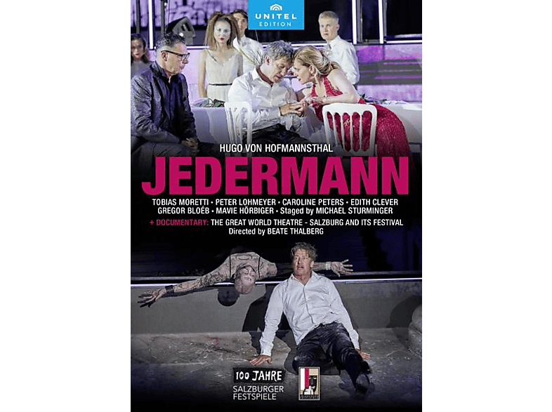 Jedermann - - (DVD) Moretti/Lohmeyer/Peters/Bloéb/Hörbiger/+