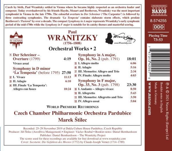 Marek/czech Chamber Po Pardubice Stilec - Orchestral Works,Vol.2  - (CD)
