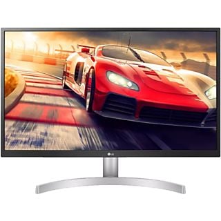 Monitor - LG 27UL500-W (versión 2023), 27 " UHD 4K, 5ms, 60 Hz, DP, HDMI, Plata