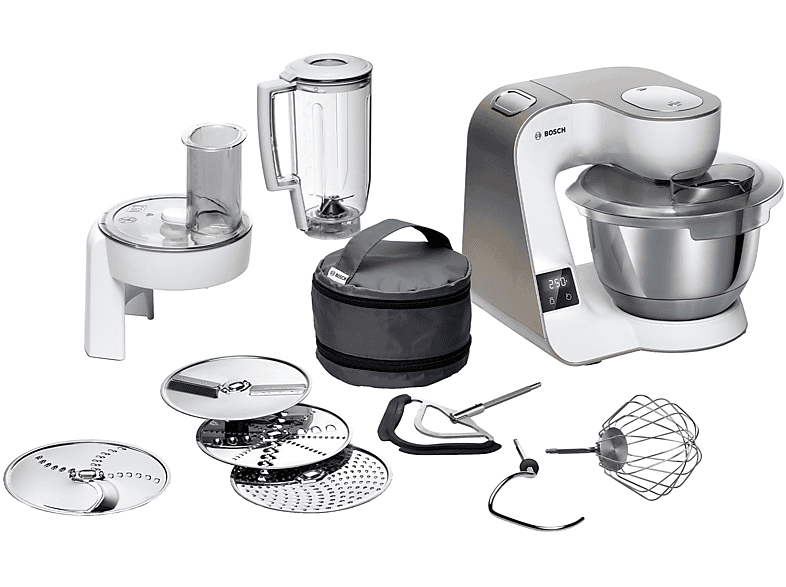 Bosch mum5 impastatrice planetaria - robot da cucina multifunzione, 900 w,  7 ve