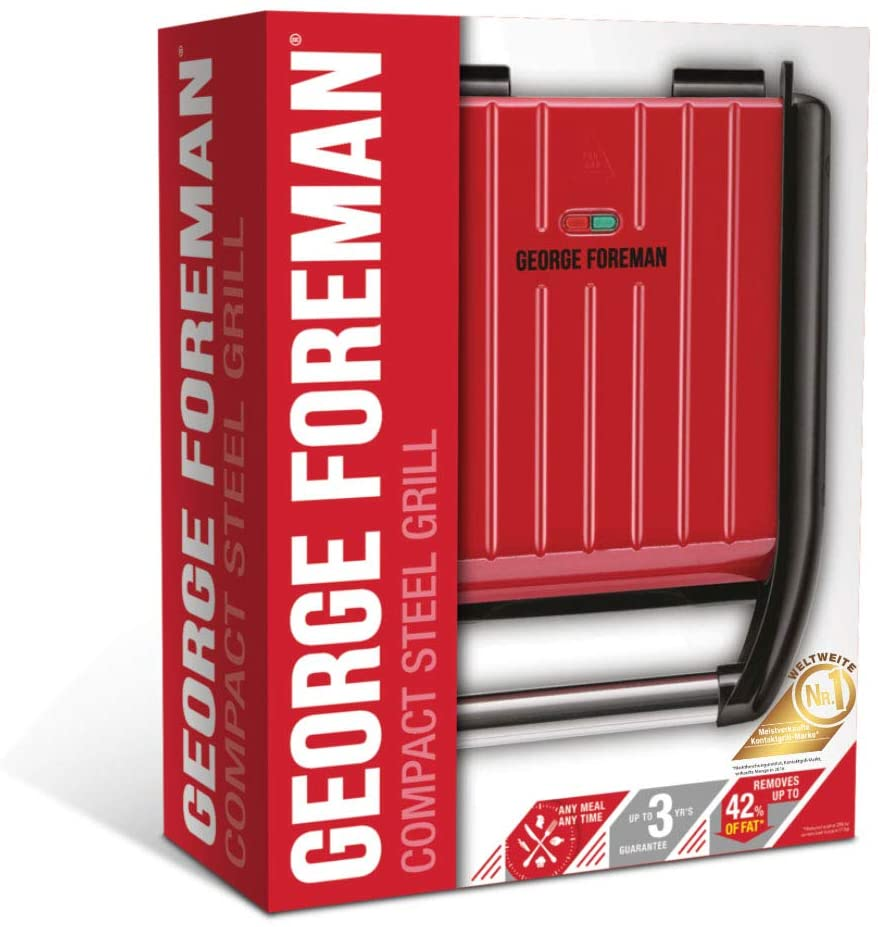 GEORGE FOREMAN Grill Family Red (23751036001)