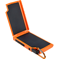 XTORM Outdoor Super Solar-Powerbank 10.000 mAh mit LED-Taschenlampe