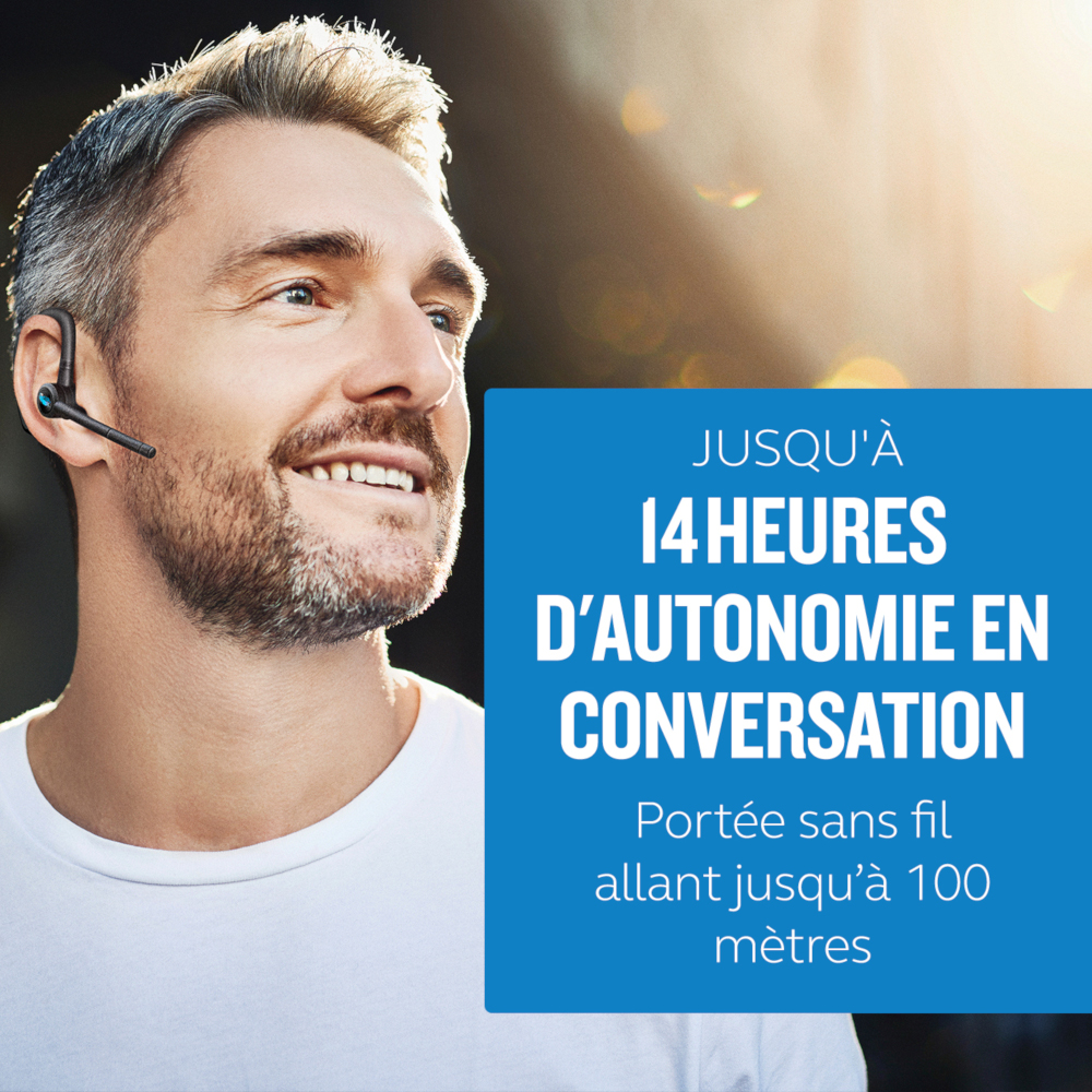 JABRA Oreillette sans fil BlueParrott Noir (M300-XT)