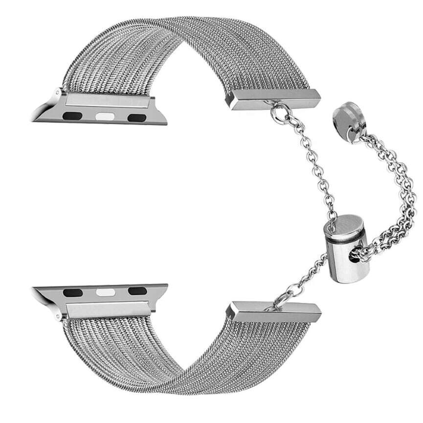 TOPP Metal Waterfall, Ersatz-/Wechselarmband, Silber