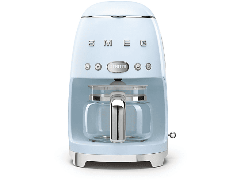 Smeg Dcf02Pbeu macchina caffè americano, Azzurro
