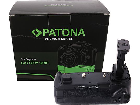PATONA 1458 Premium (CAN BG-E22) - Poignée de batterie (Noir)