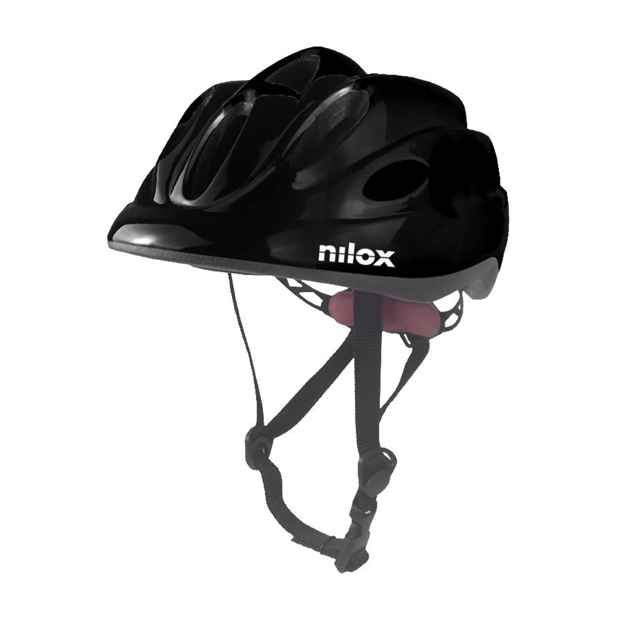 Casco Bicicletta Nilox Helmet KID Black LED