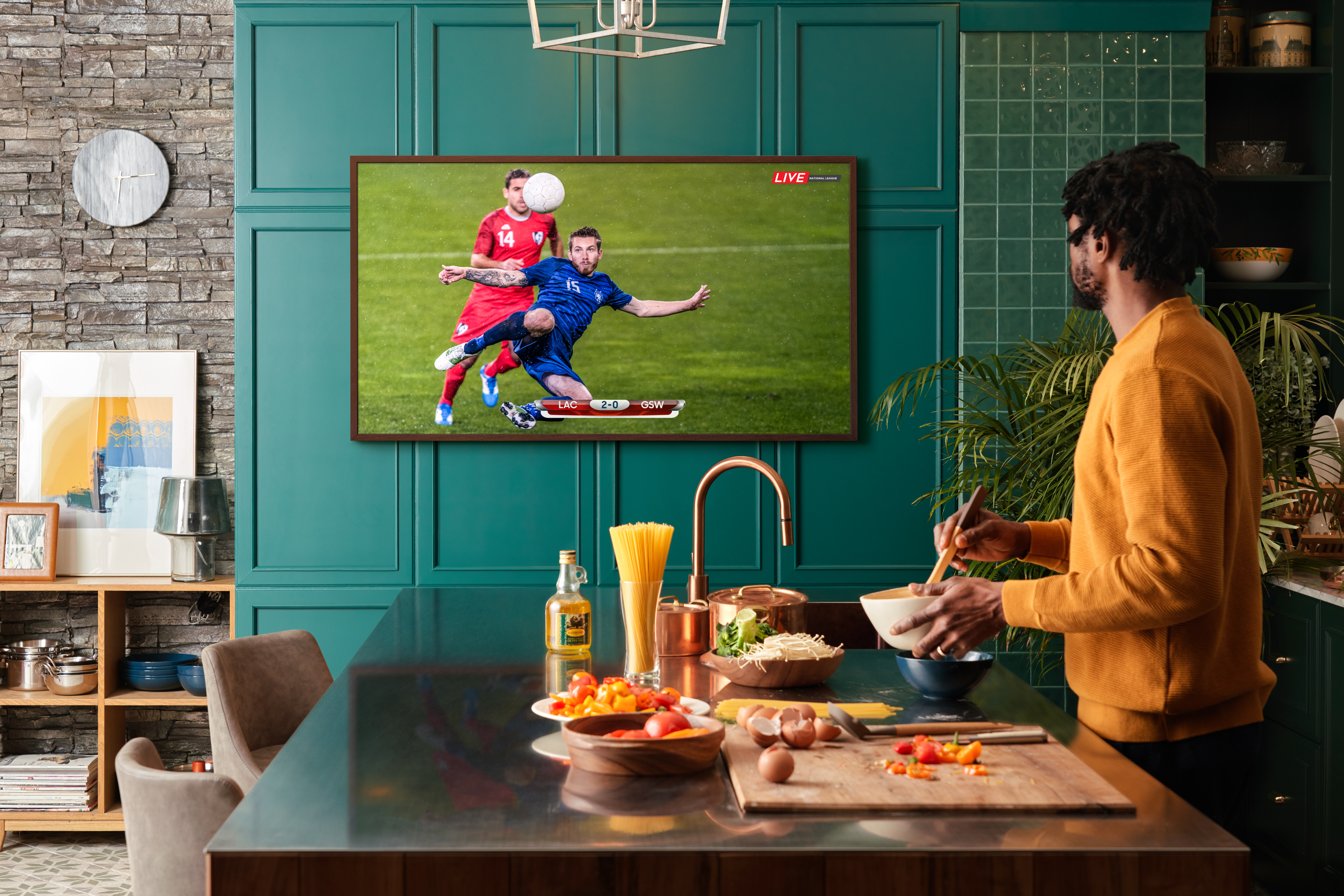 SAMSUNG The Frame (2021) 85 Zoll 4K Smart QLED TV