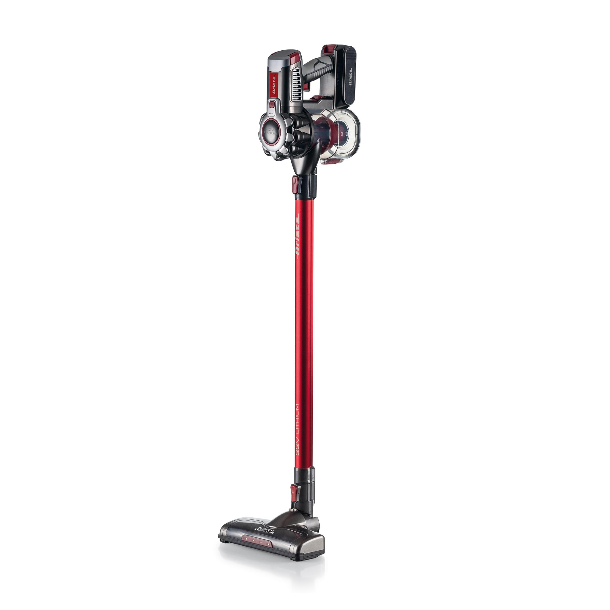 Ariete Scopa Elettrica Ricaricab scopa elettrica senza filo, Senza sacco, 120 W