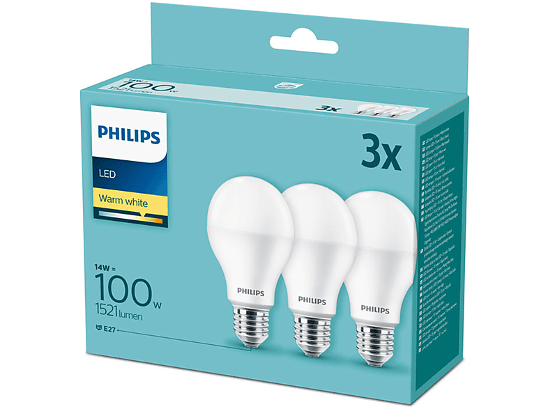 LAMPADINA LED PHILIPS 3xGoccia 100W luce calda