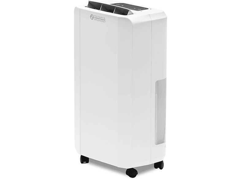 Deumidificatore Olimpia Splendid Aquaria Slim 10 P, 10l/24 h, Serbatoio 2l estraibile, Timer 24h, Display Touch, Bianco