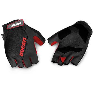 GUANTINI DUCATI GEL-PADDED GLOVES BLACK