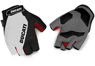 GUANTINI DUCATI GEL-PADDED GLOVES WHITE