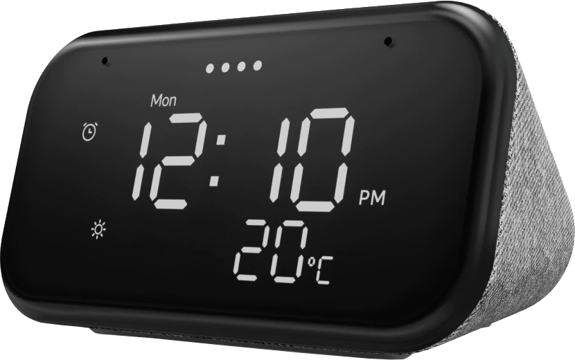 LENOVO Wekker Smart Clock Essential Grijs (ZA740001SE)