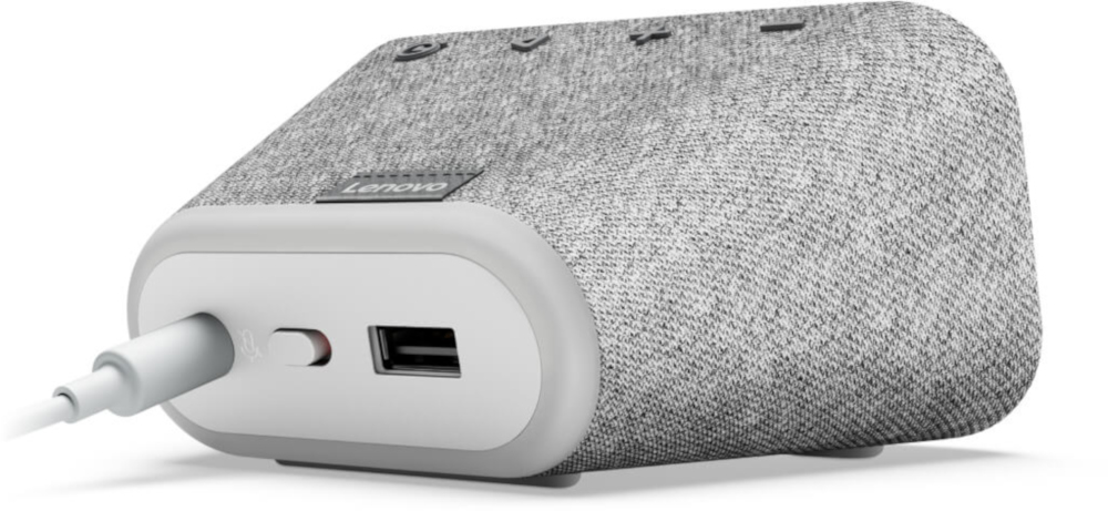 LENOVO Wekker Smart Clock Essential Grijs (ZA740001SE)