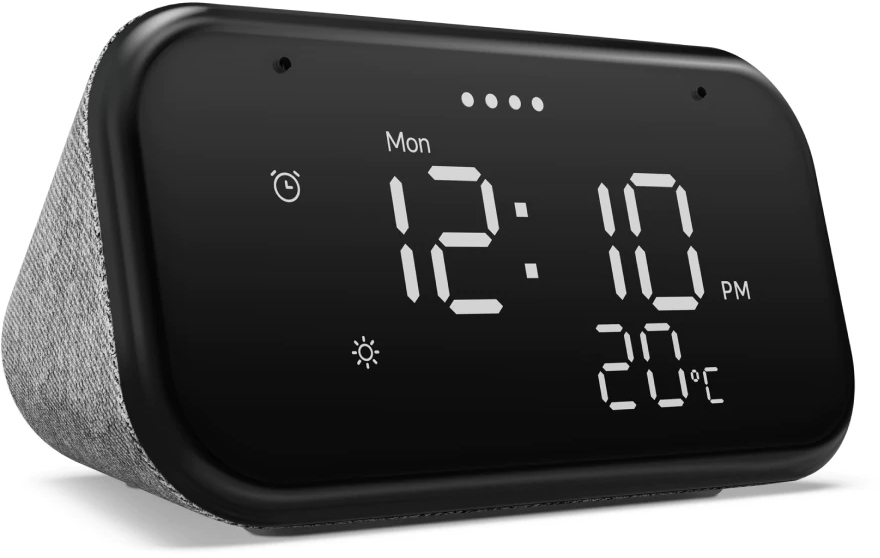 LENOVO Wekker Smart Clock Essential Grijs (ZA740001SE)