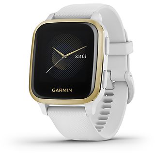 SMARTWATCH GARMIN Venu SQ , White/Light Gold