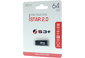 PEN DRIVE S3+ 64GB STAR 2.0 