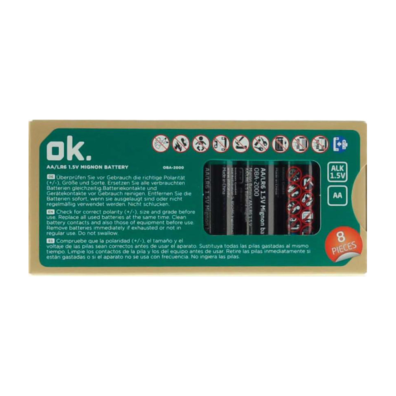 Batterie ISY batteria aa Oba-2000