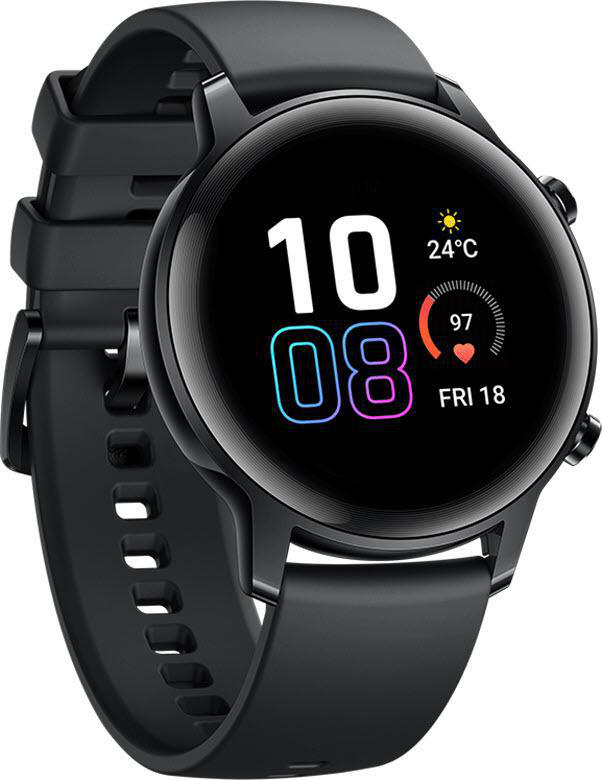 HONOR MagicWatch 2 Smartwatch Metall und Kunststoff Fluoroelastomer, 130-190 mm, Black