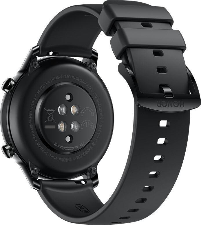 HONOR MagicWatch 2 Smartwatch Metall und Kunststoff Fluoroelastomer, 130-190 mm, Black