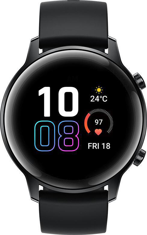 HONOR MagicWatch 2 Smartwatch Metall und Kunststoff Fluoroelastomer, 130-190 mm, Black