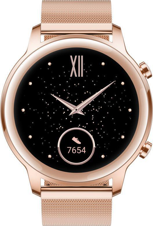 HONOR MagicWatch 2 Smartwatch Metall und Kunststoff Fluoroelastomer, 130-190 mm, Gold