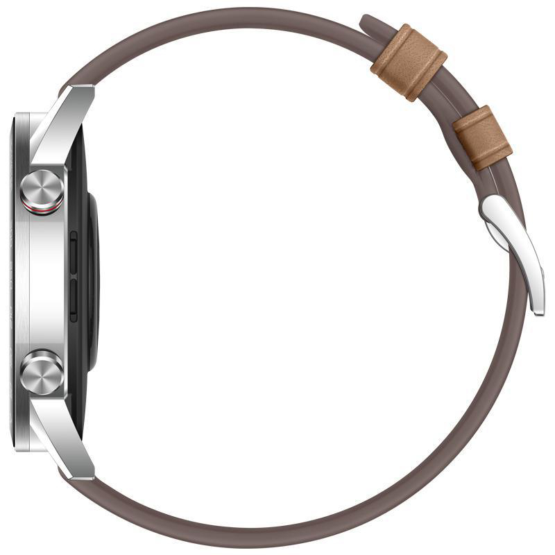 HONOR MagicWatch 2 Smartwatch Metall, Kunststoff Echtleder, 140-210 mm, Braun
